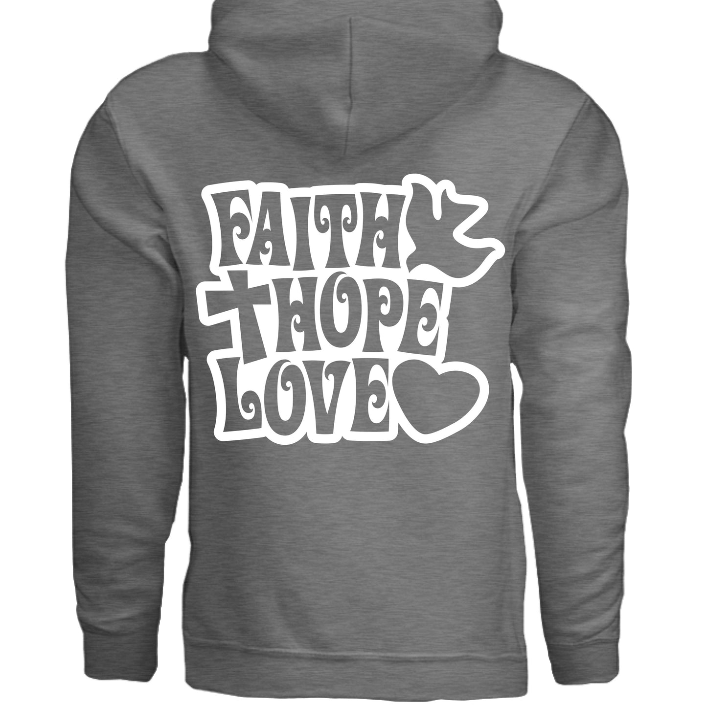GRAPHITE HEATHER - BACK